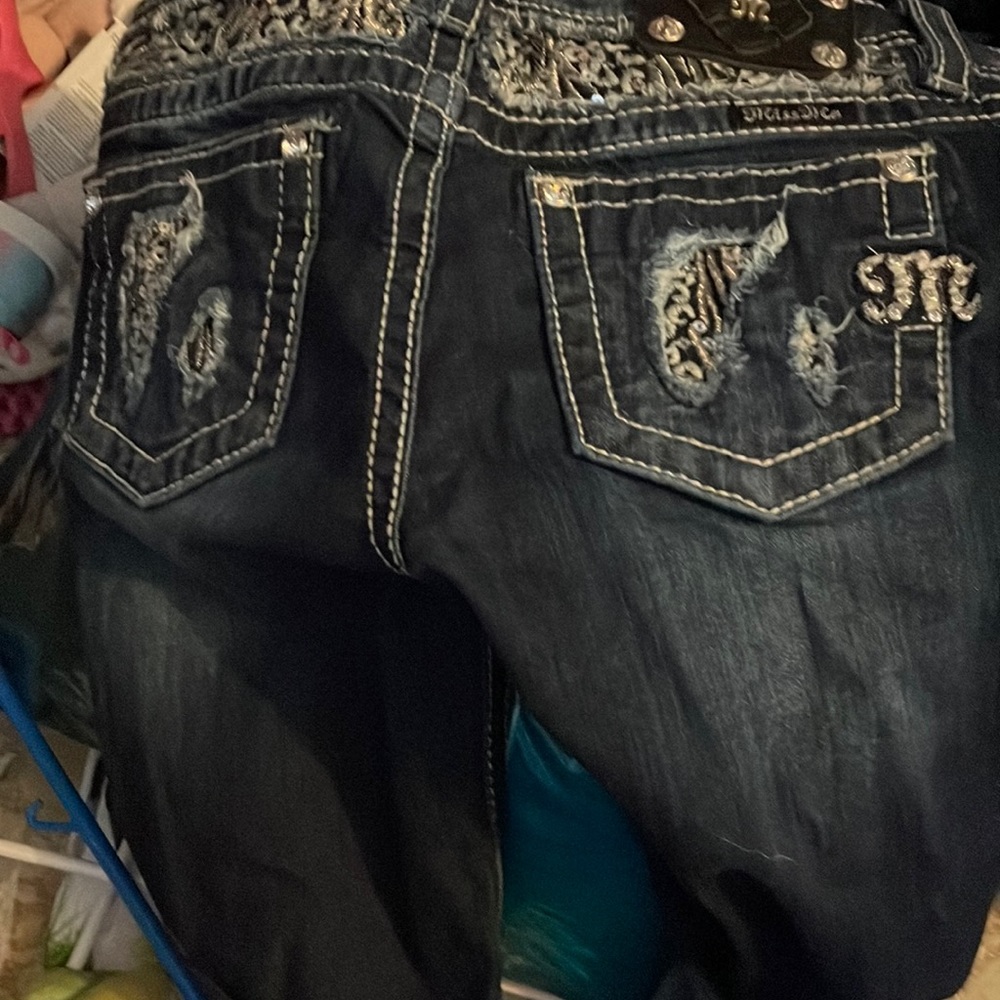 Miss me size 16 bootcut jeans like new